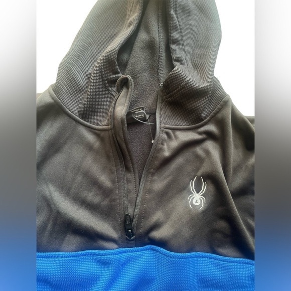 Spyder Men’s Active 1/4 Zip Jacket/Hoodie Large L - Picture 3 of 8